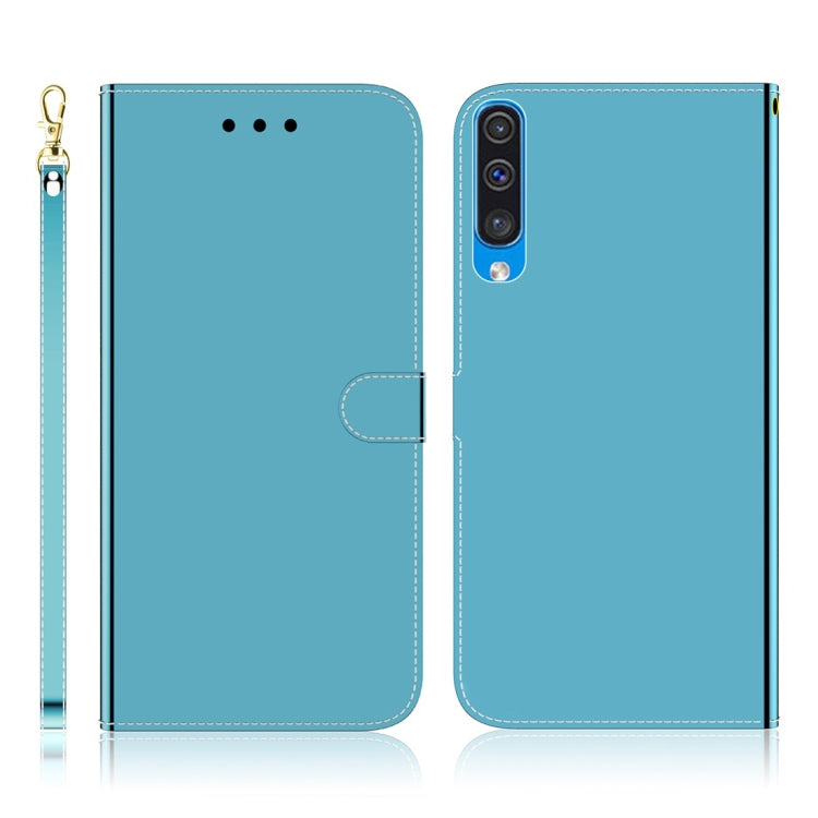 Imitated Mirror Surface Horizontal Flip Leather Case with Holder & Card Slots & Wallet & Lanyard, For Samsung Galaxy A50, For Samsung Galaxy A90 5G, For Samsung Galaxy A40, For iPhone 7 Plus / 8 Plus