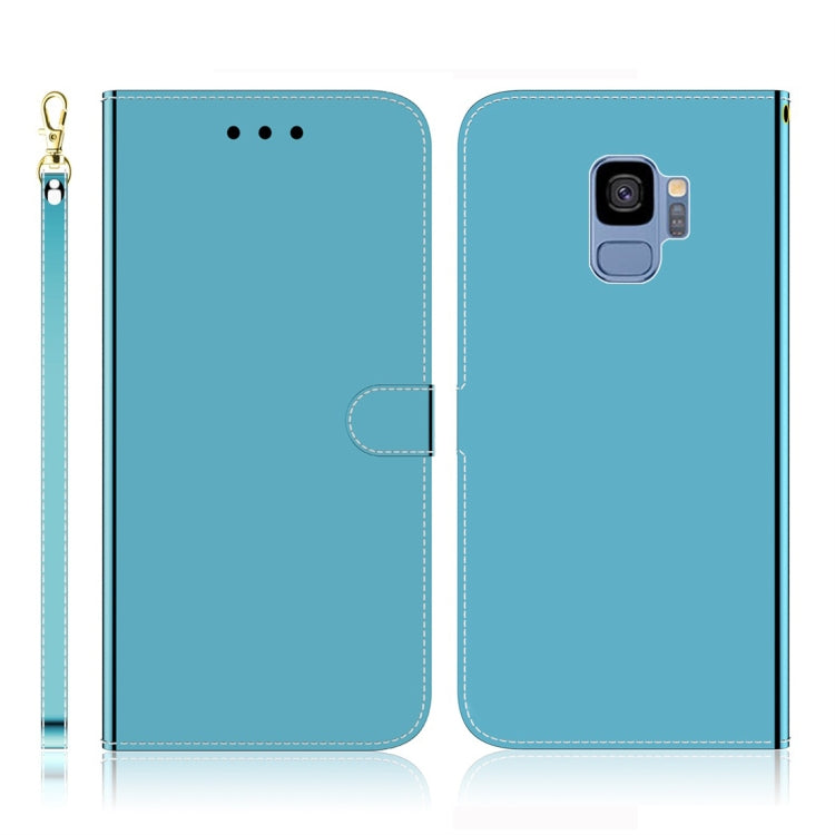 Imitated Mirror Surface Horizontal Flip Leather Case with Holder & Card Slots & Wallet & Lanyard, For Samsung Galaxy S8+, For iPhone XR, For Samsung Galaxy S9, For iPhone XS Max