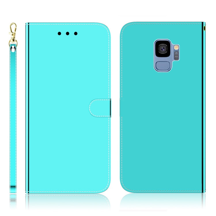 Imitated Mirror Surface Horizontal Flip Leather Case with Holder & Card Slots & Wallet & Lanyard, For Samsung Galaxy S8+, For iPhone XR, For Samsung Galaxy S9, For iPhone XS Max