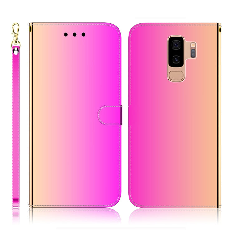 Imitated Mirror Surface Horizontal Flip Leather Case with Holder & Card Slots & Wallet & Lanyard, For Samsung Galaxy S9+, For iPhone X / XS, For Samsung Galaxy S10, For Sony Xperia 1