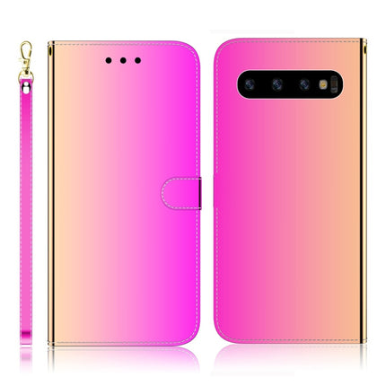 Imitated Mirror Surface Horizontal Flip Leather Case with Holder & Card Slots & Wallet & Lanyard, For Samsung Galaxy S10+, For Sony Xperia 5, For Sony Xperia 20, For Samsung Galaxy S10e