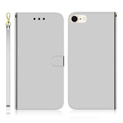 Imitated Mirror Surface Horizontal Flip Leather Case with Holder & Card Slots & Wallet & Lanyard, For iPhone 7 / 8, For Samsung Galaxy A20s, For Samsung Galaxy A20e, For Samsung Galaxy A20 / A30