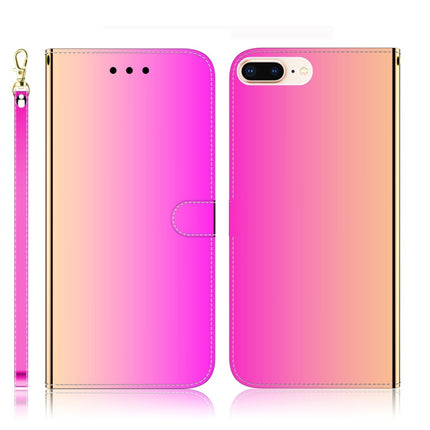 Imitated Mirror Surface Horizontal Flip Leather Case with Holder & Card Slots & Wallet & Lanyard, For Samsung Galaxy A50, For Samsung Galaxy A90 5G, For Samsung Galaxy A40, For iPhone 7 Plus / 8 Plus