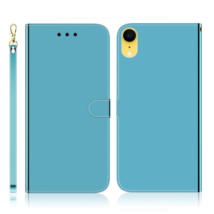 Imitated Mirror Surface Horizontal Flip Leather Case with Holder & Card Slots & Wallet & Lanyard, For Samsung Galaxy S8+, For iPhone XR, For Samsung Galaxy S9, For iPhone XS Max