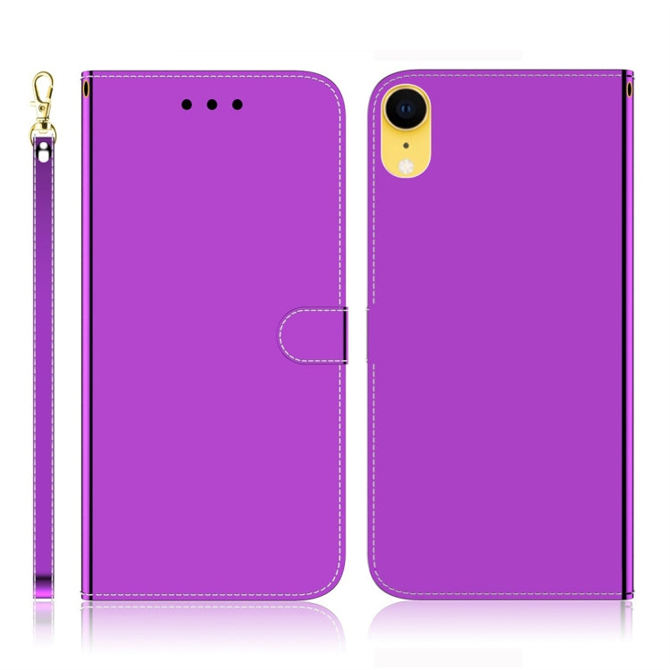 Imitated Mirror Surface Horizontal Flip Leather Case with Holder & Card Slots & Wallet & Lanyard, For Samsung Galaxy S8+, For iPhone XR, For Samsung Galaxy S9, For iPhone XS Max