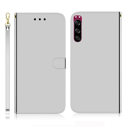 Imitated Mirror Surface Horizontal Flip Leather Case with Holder & Card Slots & Wallet & Lanyard, For Samsung Galaxy S10+, For Sony Xperia 5, For Sony Xperia 20, For Samsung Galaxy S10e