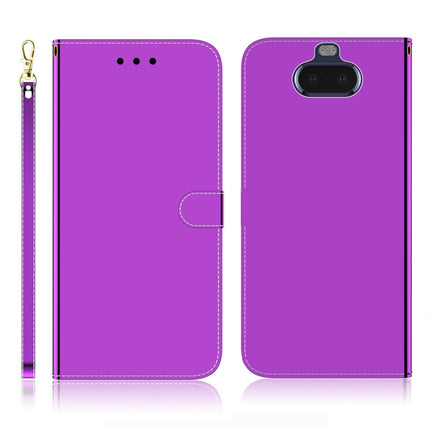 Imitated Mirror Surface Horizontal Flip Leather Case with Holder & Card Slots & Wallet & Lanyard, For Samsung Galaxy S10+, For Sony Xperia 5, For Sony Xperia 20, For Samsung Galaxy S10e