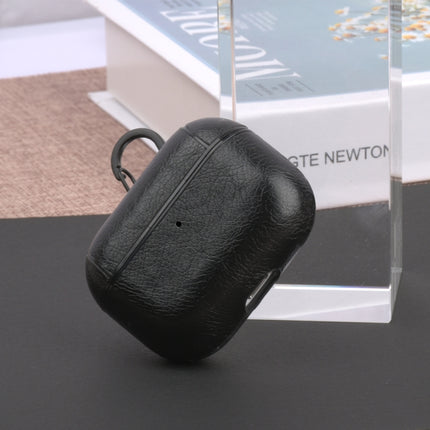 Für Apple AirPods Pro Wireless Kopfhörer Schutzhülle aus Leder mit Haken