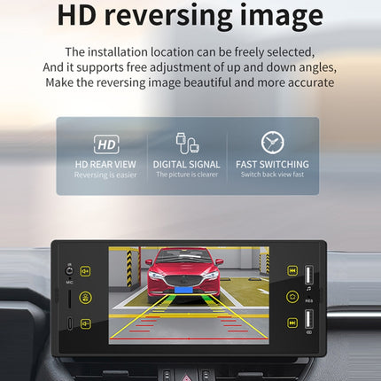 SW150 5-inch HD Touch Screen Dual USB Car MP5 Player Bluetooth Reversing Video Card U Disk Radio, SW150