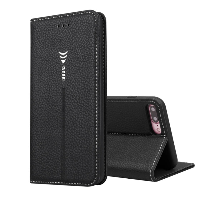 GEBEI PU+TPU Horizontal Flip Protective Case with Holder & Card Slots, For iPhone 8 Plus & 7 Plus, For iPhone SE 2020 & 8 & 7