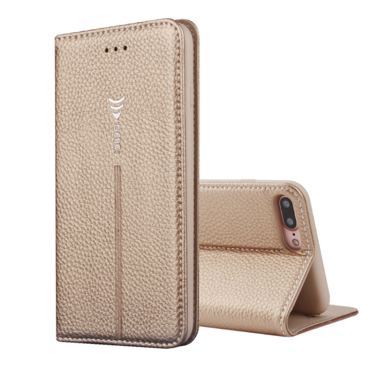 GEBEI PU+TPU Horizontal Flip Protective Case with Holder & Card Slots, For iPhone 8 Plus & 7 Plus, For iPhone SE 2020 & 8 & 7