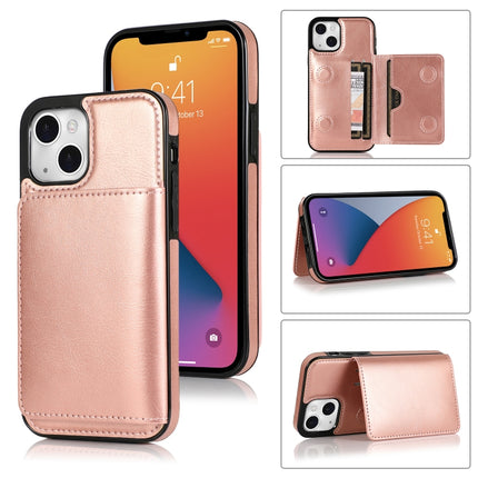 Shockproof PU + TPU Protective Case with Card Slots & Holder, For iPhone 13 mini, For iPhone 13, For iPhone 13 Pro, For iPhone 13 Pro Max