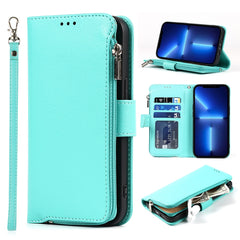 Microfiber Zipper Horizontal Flip Leather Case with Holder & Card Slots & Wallet, For iPhone 13 mini, For iPhone 13, For iPhone 13 Pro, For iPhone 13 Pro Max