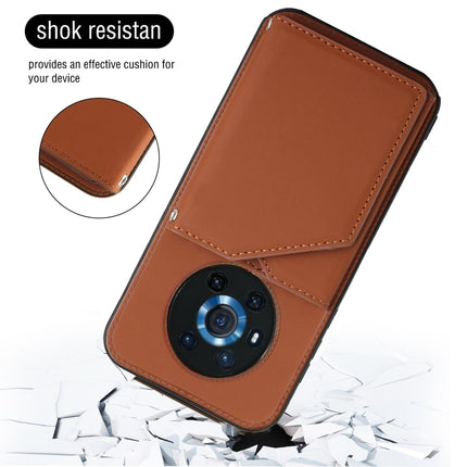 Skin Feel PU + TPU + PC Back Cover Shockproof Case with Card Slots & Holder & Photo Frame, For Honor Magic3, For vivo X70, For vivo X70 Pro, For vivo X70 Pro+