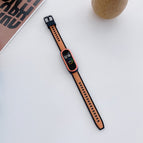 For Xiaomi Mi Band 4 / 3 / Orange+Black