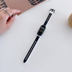 For Xiaomi Mi Band 4 / 3 / Black+White
