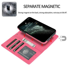 Retro 2 in 1 Detachable Magnetic Horizontal Flip TPU + PU Leather Case with Holder & Card Slots & Photo Frame & Wallet, For iPhone 13 mini, For iPhone 13, For iPhone 13 Pro, For iPhone 13 Pro Max