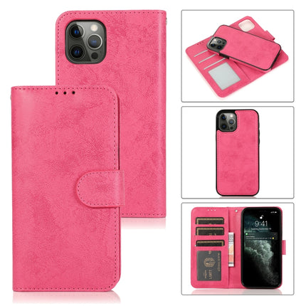 Funda retro 2 en 1 con tapa magnética horizontal desmontable de TPU + PU con soporte, ranuras para tarjetas, marco de fotos y billetera, para iPhone 13 mini, para iPhone 13, para iPhone 13 Pro, para iPhone 13 Pro Max