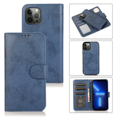 Retro 2 in 1 Detachable Magnetic Horizontal Flip TPU + PU Leather Case with Holder & Card Slots & Photo Frame & Wallet, For iPhone 13 mini, For iPhone 13, For iPhone 13 Pro, For iPhone 13 Pro Max