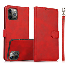 Calf Texture 2 in 1 Detachable Magnetic Back Cover Horizontal Flip Leather Case with Holder & Card Slots & Wallet & Photo Frame, For iPhone 13 mini, For iPhone 13, For iPhone 13 Pro, For iPhone 13 Pro Max