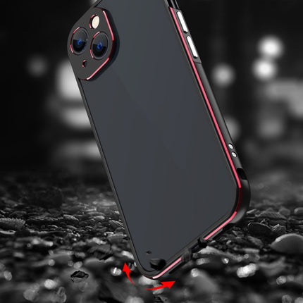 Protector de lente de la serie Aurora + funda protectora con marco de metal, para iPhone 13 mini, para iPhone 13