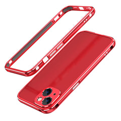 Aurora Series Lens Protector + Metal Frame Protective Case, For iPhone 13 mini, For iPhone 13