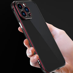 Aurora Series Lens Protector + Metal Frame Protective Case, For iPhone 13 Pro, For iPhone 13 Pro Max