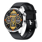 Silicone Strap(Black Silver) / Black Silver