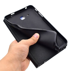TPU Horizontal Flip Leather Case with Holder & Card Slot & Sleep / Wake-up Function, For Galaxy Tab A 7.0 (2016) T280, For Galaxy Tab A 10.1 (2016) T580, For Galaxy Tab S3 9.7 T820