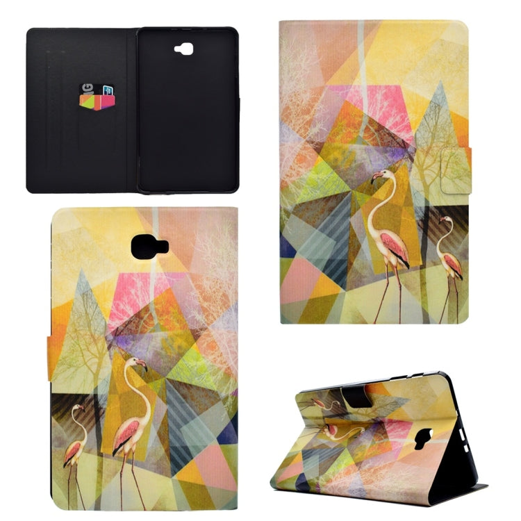Horizontale Klapphülle aus TPU-Leder mit Halterung, Kartensteckplatz und Schlaf-/Weckfunktion, für Galaxy Tab S3 9.7 T820