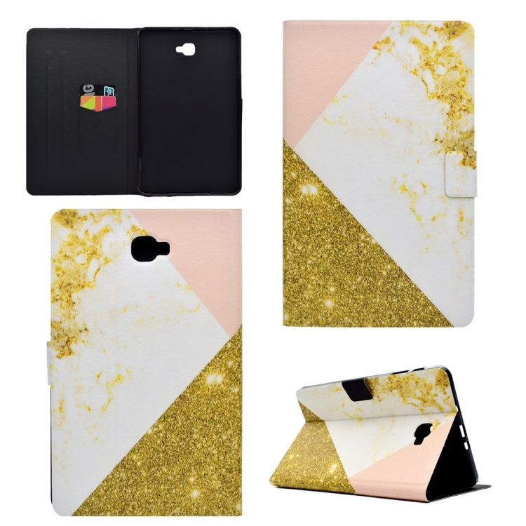 Horizontale Klapphülle aus TPU-Leder mit Halterung, Kartensteckplatz und Schlaf-/Weckfunktion, für Galaxy Tab S3 9.7 T820