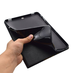 TPU Horizontal Flip Leather Case with Holder & Card Slot & Sleep / Wake-up Function, For Galaxy Tab S3 9.7 T820