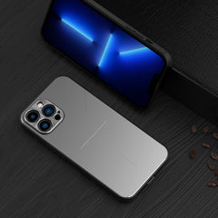 R-JUST RJ-52 3-Line Style Metal TPU Shockproof Protective Case, For iPhone 13 mini, For iPhone 13, For iPhone 13 Pro, For iPhone 13 Pro Max, For iPhone 12 mini, For iPhone 12, For iPhone 12 Pro, For iPhone 12 Pro Max