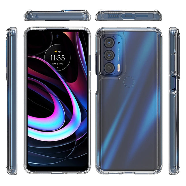 Shockproof Scratchproof TPU + Acrylic Protective Case, For Motorola Edge 20, For Motorola Edge 20 Lite, For Motorola Edge 20 Pro, For Motorola Edge 2021