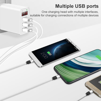 3 USB Ports LED Digital Display Travel Charger,, EU Plug, US Plug, UK Plug