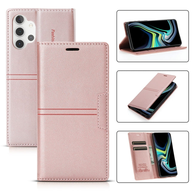 Dream Magnetic Suction Business Horizontal Flip PU Leather Case with Holder & Card Slot & Wallet, For Samsung Galaxy A32 4G, For Samsung Galaxy A52 5G / 4G, For Samsung Galaxy A72 5G / 4G, For Samsung Galaxy A82 5G