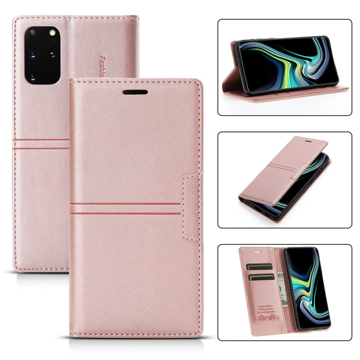 Dream Magnetic Suction Business Horizontal Flip PU Leather Case with Holder & Card Slot & Wallet, For Samsung Galaxy S20 FE, For Samsung Galaxy S20 Ultra, For Samsung Galaxy S21+ 5G, For Samsung Galaxy S21 5G