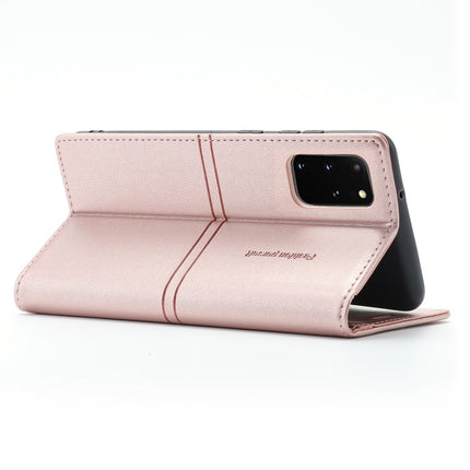 Dream Magnetic Suction Business Horizontal Flip PU Leather Case with Holder & Card Slot & Wallet, For Samsung Galaxy S20 FE, For Samsung Galaxy S20 Ultra, For Samsung Galaxy S21+ 5G, For Samsung Galaxy S21 5G