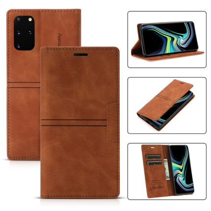 Dream Magnetic Suction Business Horizontal Flip PU Leather Case with Holder & Card Slot & Wallet, For Samsung Galaxy S20 FE, For Samsung Galaxy S20 Ultra, For Samsung Galaxy S21+ 5G, For Samsung Galaxy S21 5G