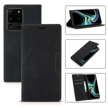 Dream Magnetic Suction Business Horizontal Flip PU Leather Case with Holder & Card Slot & Wallet, For Samsung Galaxy S20 FE, For Samsung Galaxy S20 Ultra, For Samsung Galaxy S21+ 5G, For Samsung Galaxy S21 5G