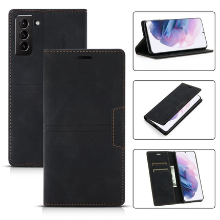 Dream Magnetic Suction Business Horizontal Flip PU Leather Case with Holder & Card Slot & Wallet, For Samsung Galaxy S20 FE, For Samsung Galaxy S20 Ultra, For Samsung Galaxy S21+ 5G, For Samsung Galaxy S21 5G