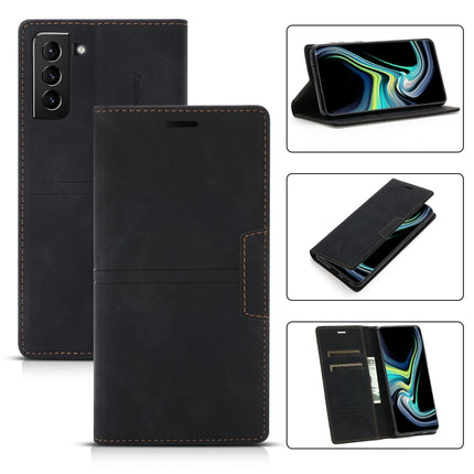 Dream Magnetic Suction Business Horizontal Flip PU Leather Case with Holder & Card Slot & Wallet, For Samsung Galaxy S20 FE, For Samsung Galaxy S20 Ultra, For Samsung Galaxy S21+ 5G, For Samsung Galaxy S21 5G