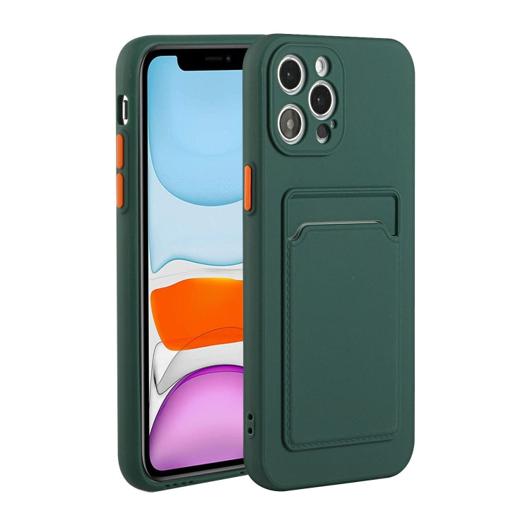 Stoßfeste TPU-Schutzhülle mit Kartensteckplatz-Design, für iPhone 13 Pro Max, für iPhone 13 Pro