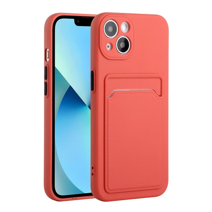 Funda protectora de TPU a prueba de golpes con diseño de ranura para tarjeta, para iPhone 13, para iPhone 13 mini