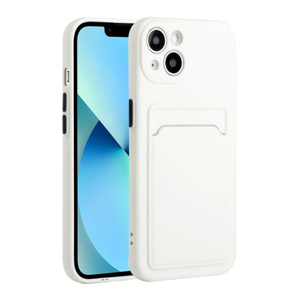 Funda protectora de TPU a prueba de golpes con diseño de ranura para tarjeta, para iPhone 13, para iPhone 13 mini
