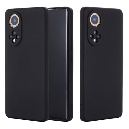 Solid Color Liquid Silicone Dropproof Full Coverage Protective Case, For Huawei Nova 9