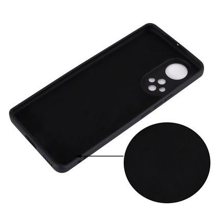 Solid Color Liquid Silicone Dropproof Full Coverage Protective Case, For Huawei Nova 9