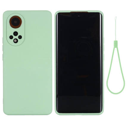 Solid Color Liquid Silicone Dropproof Full Coverage Protective Case, For Huawei Nova 9, For Huawei Nova 9 Pro