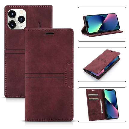Funda de piel sintética con tapa horizontal y ventosa magnética Dream Business con soporte, ranura para tarjetas y billetera, para iPhone 13 mini, para iPhone 13, para iPhone 13 Pro, para iPhone 13 Pro Max, para iPhone 12 mini