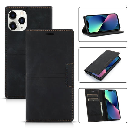 Funda de piel sintética con tapa horizontal y ventosa magnética Dream Business con soporte, ranura para tarjetas y billetera, para iPhone 13 mini, para iPhone 13, para iPhone 13 Pro, para iPhone 13 Pro Max, para iPhone 12 mini